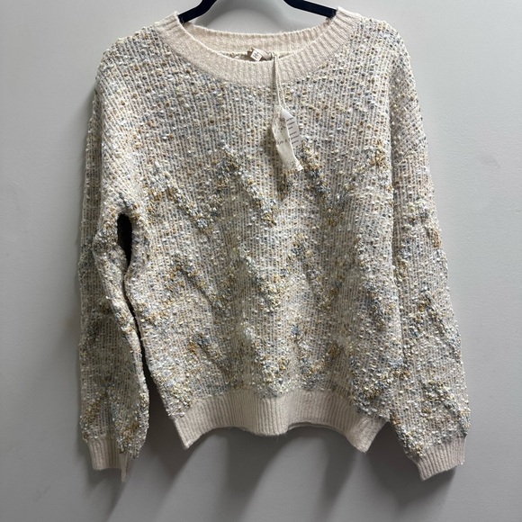 Hem & Thread Sweaters - ❄️ NWT Hem & Thread Multicolor Textured Sweater